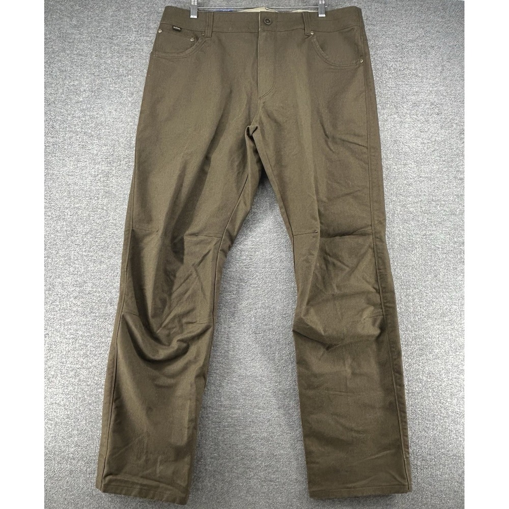 Kuhl Rydr Pants Men Size 38x34 Brown Vintage Patina Hiking Outdoor NEW